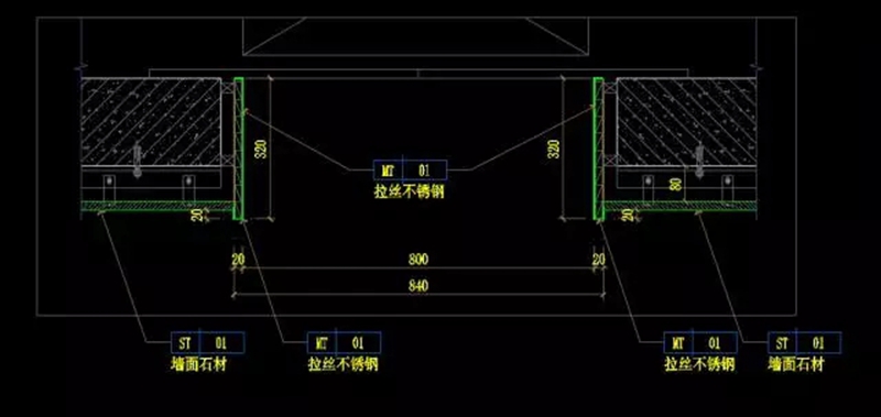 電梯門(mén)套 CAD節(jié)點(diǎn)圖